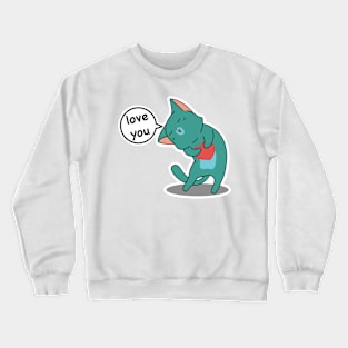 Cat Love Crewneck Sweatshirt